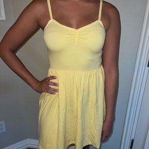 yellow sun dress